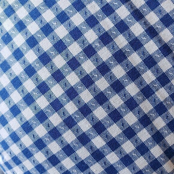 Set of Three Check Gingham Square Pillows Accent Pillows - Picture 2 of 5